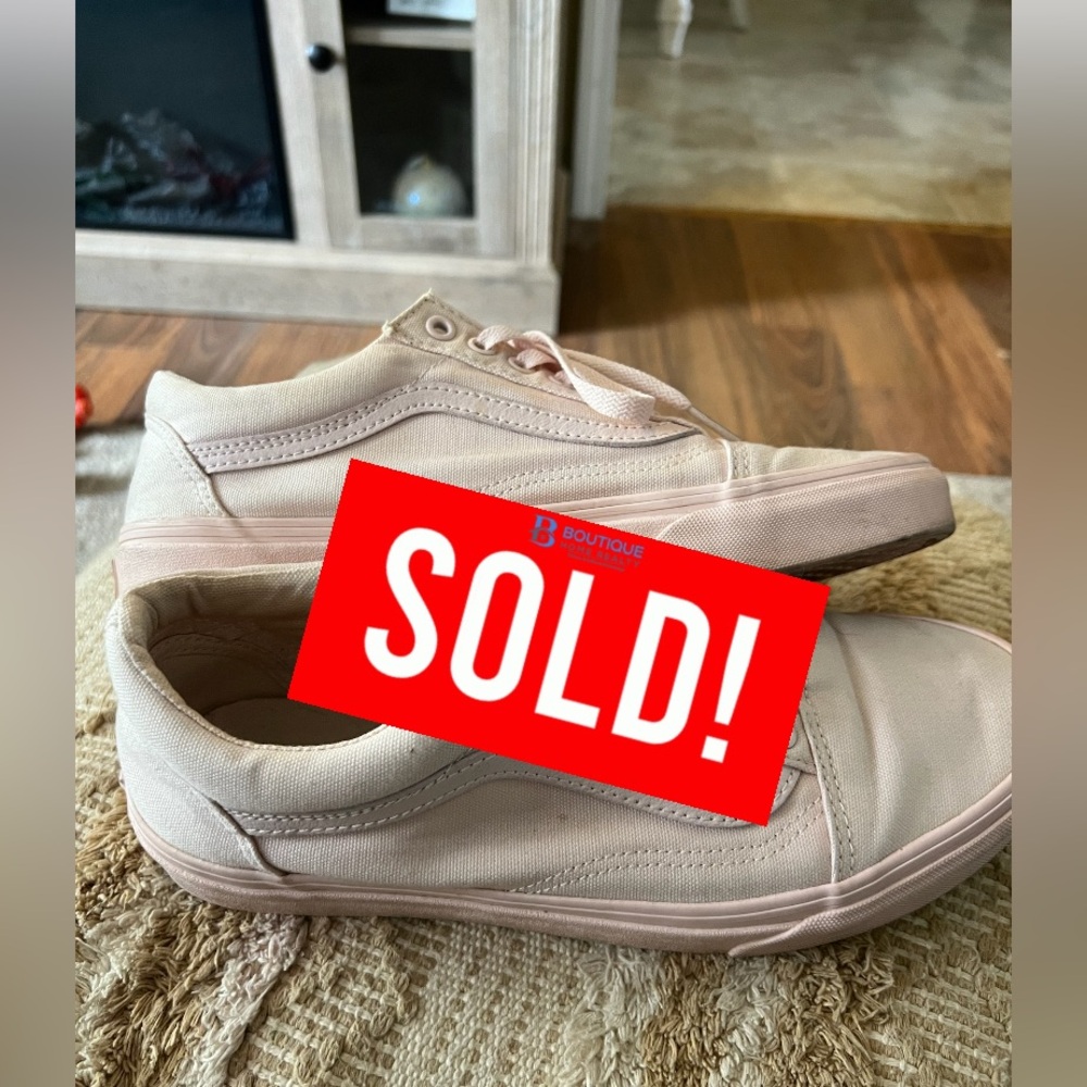 Light pink Vans